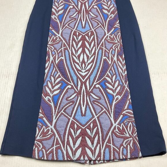 HD Paris Anthropologie Pencil Knit Dress Work Cocktail Back Zip Slim Fit XS - Picture 3 of 11